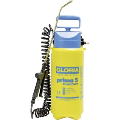 Gloria Spruzzatore prima 5 Comfort Pompa 5L con Tubo Spirale 2,5m Nebulizzatore con Attacco per Compressore 3 bar Tracolla comfort ergonomica Per Protezione Piante e Diserbo Pressione Gloria Spruzzatore prima 5 Comfort Pompa 5L con Tubo Spirale 2,5m Nebulizzatore con Attacco per Compressore 3 bar Tracolla comfort ergonomica Per Protezione Piante e Diserbo Pressione