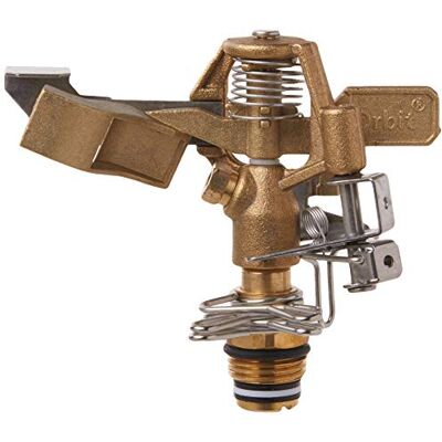 Orbit 1/2" BRS Testa Irrigatore Collegamento, Argento e Oro Orbit 1/2" BRS Testa Irrigatore Collegamento, Argento e Oro