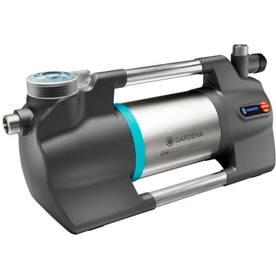 Gardena Pompa da Giardino SilentComfort: Portata 6.300 l/h, Extra Silenziosa, Controllo su App via Bluetooth, Protezione da Funzionamento a Secco (9058-20) Gardena Pompa da Giardino SilentComfort: Portata 6.300 l/h, Extra Silenziosa, Controllo su App via Bluetooth, Protezione da Funzionamento a Secco (9058-20)