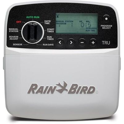 Rain Bird TRU6I Regolatore/Timer per Irrigazione Interna Basato su Programma, Modulo WiFi Ready, 6 Zone/Stazione Rain Bird TRU6I Regolatore/Timer per Irrigazione Interna Basato su Programma, Modulo WiFi Ready, 6 Zone/Stazione