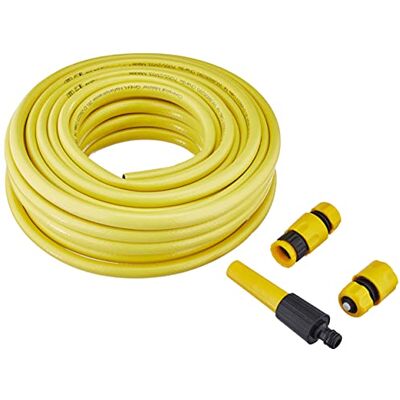 Meister Tubo a Croce, 12,7 mm (1/2 Pollici), Lunghezza 20 m, con rubinetti, per irrigazione di Piccole superfici, Resistente al calpestio e all'abrasione, Resistente ai Raggi UV, Tubo da Meister Tubo a Croce, 12,7 mm (1/2 Pollici), Lunghezza 20 m, con rubinetti, per irrigazione di Piccole superfici, Resistente al calpestio e all'abrasione, Resistente ai Raggi UV, Tubo da