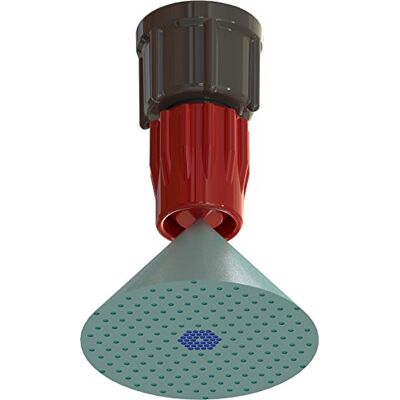 Solo a Getto Alto per Schizzi, Rosso, 19 x 11 x 2 cm Solo a Getto Alto per Schizzi, Rosso, 19 x 11 x 2 cm