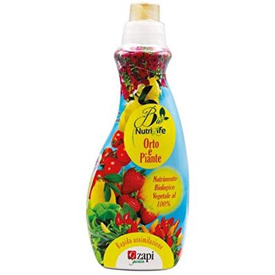 ZAPI Concime Nurilfe Bio Orto e Piante Liquido Lt.1 ZAPI Concime Nurilfe Bio Orto e Piante Liquido Lt.1