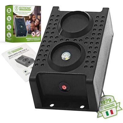 ISOTRONIC repellente martore luce LED ultrasuoni batteria auto soffitta garage casa protezione topi ratti ghiri 1 pezzi efficace interno esterno difesa dissuasore stop parassiti mobile sicurezza ISOTRONIC repellente martore luce LED ultrasuoni batteria auto soffitta garage casa protezione topi ratti ghiri 1 pezzi efficace interno esterno difesa dissuasore stop parassiti mobile sicurezza
