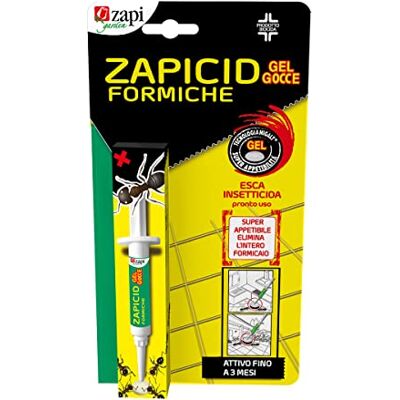 ZAPI Garden cid Gel Gocce Formiche Esca Insetticida Gel Formiche in Gocce, Esca Insetticida Formiche in Gocce Gel Pronto Uso, Formiche Insetticida, Insetticida Esterno ed Interno, 5g ZAPI Garden cid Gel Gocce Formiche Esca Insetticida Gel Formiche in Gocce, Esca Insetticida Formiche in Gocce Gel Pronto Uso, Formiche Insetticida, Insetticida Esterno ed Interno, 5g
