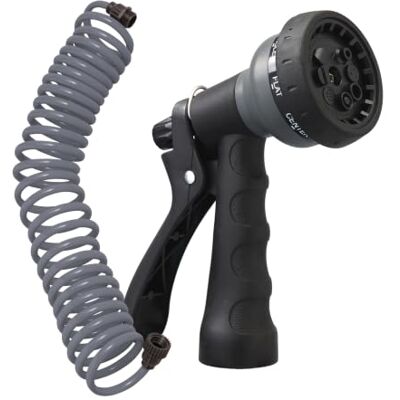 Orbit 27560 Coil Garden Hose, 50 ft, Gray Orbit 27560 Coil Garden Hose, 50 ft, Gray