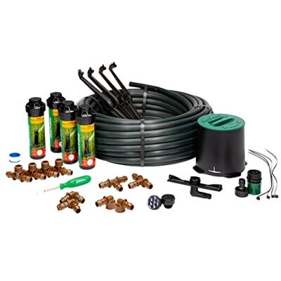 Rain Bird 32HE In-Ground Pro Rotor Sistema di irrigazione pop-up con attacco per tubo da giardino Click-N-Go Rain Bird 32HE In-Ground Pro Rotor Sistema di irrigazione pop-up con attacco per tubo da giardino Click-N-Go