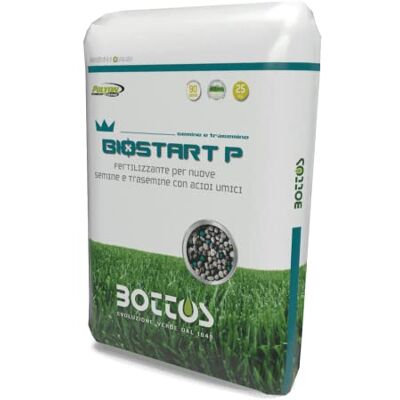 Bottos Concime Fertilizzante per Prato Bio Start 12-20-15 Tappeto Erboso 25 Kg Bottos Concime Fertilizzante per Prato Bio Start 12-20-15 Tappeto Erboso 25 Kg