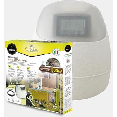 Sandokan , Kit Espansione per Automizer, Set Aggiuntivo con 10 Ugelli Nebulizzatori in Ottone e 33 Metri Tubo – Accessorio per Sistema Antizanzare Automatico Estensione Copertura +300mq Made in Italy Sandokan , Kit Espansione per Automizer, Set Aggiuntivo con 10 Ugelli Nebulizzatori in Ottone e 33 Metri Tubo – Accessorio per Sistema Antizanzare Automatico Estensione Copertura +300mq Made in Italy