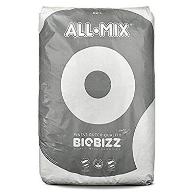 BioBizz Terriccio organico All-Mix miscela universale leggera di humus worm, 1 miscela all-mix, 50 l BioBizz Terriccio organico All-Mix miscela universale leggera di humus worm, 1 miscela all-mix, 50 l