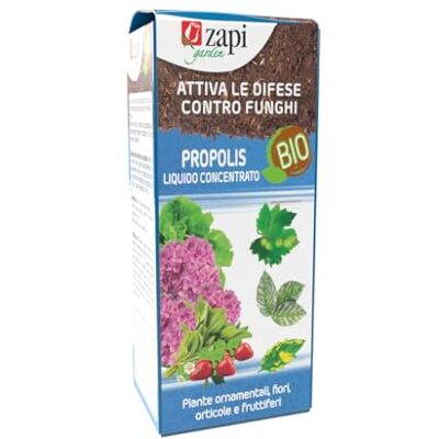 ZAPI Garden Propoli Liquido Concentrato, Potenziatore delle Difese delle Piante, Azione di Rinforzo e Cicatrizzante, 200ml ZAPI Garden Propoli Liquido Concentrato, Potenziatore delle Difese delle Piante, Azione di Rinforzo e Cicatrizzante, 200ml