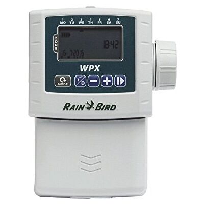 Rain Bird irrigazione Computer, unità di Controllo Tipo wpx2 – 2 stazioni, 9 V batterie bertrieb, Grigio, 14 x 8.5 x 11.5 cm, f48312 Rain Bird irrigazione Computer, unità di Controllo Tipo wpx2 – 2 stazioni, 9 V batterie bertrieb, Grigio, 14 x 8.5 x 11.5 cm, f48312