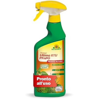 Neudorff Finalsan Ultima RTU PFnPO – Diserbante totale contro erbacce, erbe, alghe e muschi. Visibilmente efficace in un giorno. Pronto all’uso, 500 ml Neudorff Finalsan Ultima RTU PFnPO – Diserbante totale contro erbacce, erbe, alghe e muschi. Visibilmente efficace in un giorno. Pronto all’uso, 500 ml