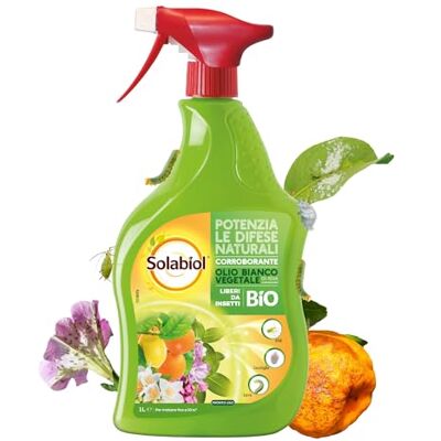 SOLABIOL - Olio Bianco Vegetale di soia - Pronto Uso - Insecticide SOLABIOL - Olio Bianco Vegetale di soia - Pronto Uso - Insecticide