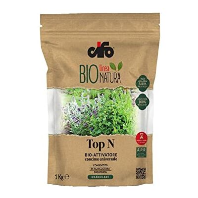 CIFO Top N Bio Attivatore Concime Universale Azotato Granulare 1 Kg Cessione Graduale Biologico CIFO Top N Bio Attivatore Concime Universale Azotato Granulare 1 Kg Cessione Graduale Biologico