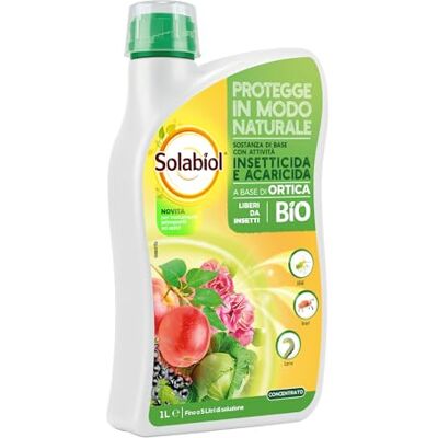 Solabiol Estratto di Ortica Concentrato. Preparato con attività Insetticida Acaricida Naturale. Potenzia Le difese delle Piante Contro Le infestazioni di Insetti. Ideale per Orto e Giardino. 1L Solabiol Estratto di Ortica Concentrato. Preparato con attività Insetticida Acaricida Naturale. Potenzia Le difese delle Piante Contro Le infestazioni di Insetti. Ideale per Orto e Giardino. 1L