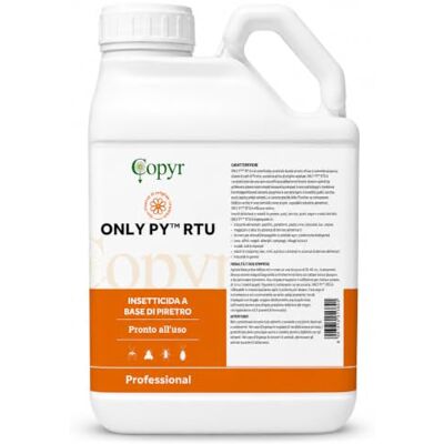 COPYR NaturePro Only Py 5L – Insetticida-Acaricida Naturale Anti-Zanzare, Mosche, Scarafaggi Pronto all’Uso a Base di Piretro. Ambienti interni ed esterni di casa. Azione rapida e abbattente. COPYR NaturePro Only Py 5L – Insetticida-Acaricida Naturale Anti-Zanzare, Mosche, Scarafaggi Pronto all’Uso a Base di Piretro. Ambienti interni ed esterni di casa. Azione rapida e abbattente.