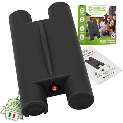 ISOTRONIC repellente topi ultrasuoni allontanare martore auto soffitta cantina garage giardino dissuasore senza veleno trappola portata 60m² 1 unità efficace interno esterno casa protezione difesa ISOTRONIC repellente topi ultrasuoni allontanare martore auto soffitta cantina garage giardino dissuasore senza veleno trappola portata 60m² 1 unità efficace interno esterno casa protezione difesa