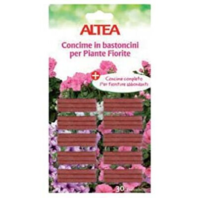 Altea CONCIME Bastoncini Piante Fiorite 30pz, Come da Foto Altea CONCIME Bastoncini Piante Fiorite 30pz, Come da Foto
