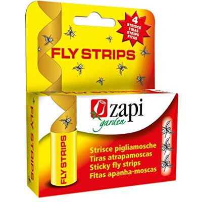 ZAPI TRAPPOLA MOSCHE SPIRALE ADESIVA Cf.Pz.4 ZAPI TRAPPOLA MOSCHE SPIRALE ADESIVA Cf.Pz.4