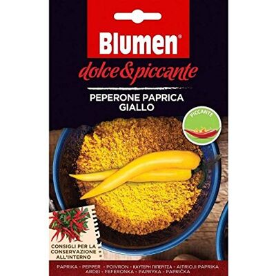 Blumen Semi di PEPERONE PAPRICA GIALLO Blumen Semi di PEPERONE PAPRICA GIALLO