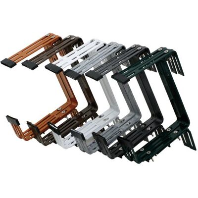 Siena Garden Siena Giardino 678.250 Blumenkastenhalter Gigant Braun 3-fach verstellbar 2er Pacchetto Siena Garden Siena Giardino 678.250 Blumenkastenhalter Gigant Braun 3-fach verstellbar 2er Pacchetto
