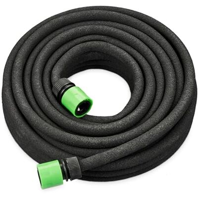 Relaxdays Tubo Irrigazione a Goccia, Gocciolatoio Microforato, Pompa Gocciolante Acqua da 30m, per Giardino e Orto, Nero Relaxdays Tubo Irrigazione a Goccia, Gocciolatoio Microforato, Pompa Gocciolante Acqua da 30m, per Giardino e Orto, Nero