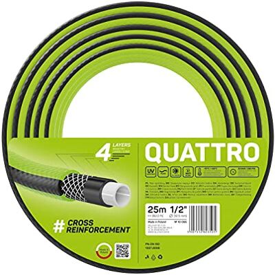 Cellfast QUATTRO Tubo da giardino, Verde, 1/2 Cellfast QUATTRO Tubo da giardino, Verde, 1/2