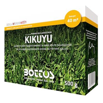 BOTTOS - Kikuyu - 500 g - Macroterme - Grass Seed BOTTOS - Kikuyu - 500 g - Macroterme - Grass Seed