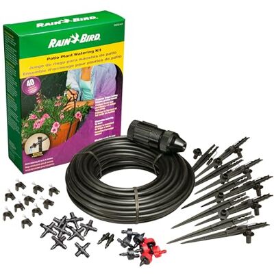 Rain Bird Rainbird Kit per irrigazione piante da patio Rain Bird Rainbird Kit per irrigazione piante da patio