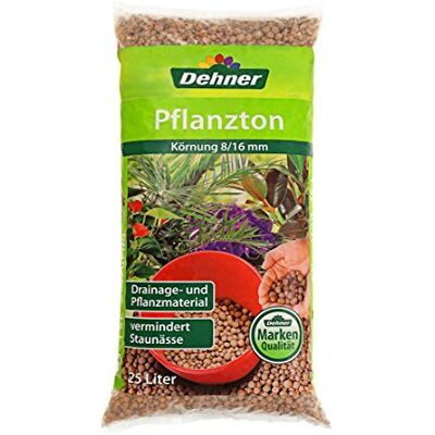 Dehner Perle d'argilla per Piante, 25l, Grano 8/16 mm Dehner Perle d'argilla per Piante, 25l, Grano 8/16 mm