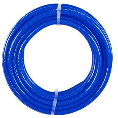 TATAY Tubo da Giardino 50 Metri Ø1/2" 12,5 mm Anti UV e Pressione Massima 13 bar Grande Flessibilità e Resistenza PVC e Maglia in Poliestere 60º e -20º Garanzia 3 Anni Blue Line TATAY Tubo da Giardino 50 Metri Ø1/2" 12,5 mm Anti UV e Pressione Massima 13 bar Grande Flessibilità e Resistenza PVC e Maglia in Poliestere 60º e -20º Garanzia 3 Anni Blue Line
