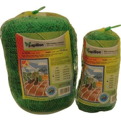 Papillon RETE di SOSTEGNO per ORTAGGI 2X50 mt pes 9,5 gr/mq Maglia 17X15 Papillon RETE di SOSTEGNO per ORTAGGI 2X50 mt pes 9,5 gr/mq Maglia 17X15