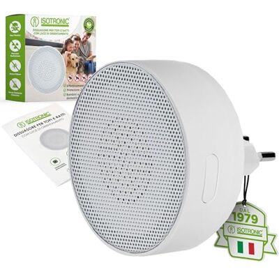 ISOTRONIC Repellente ultrasuoni topi ratti presa luce interno 30 m² (1) ISOTRONIC Repellente ultrasuoni topi ratti presa luce interno 30 m² (1)