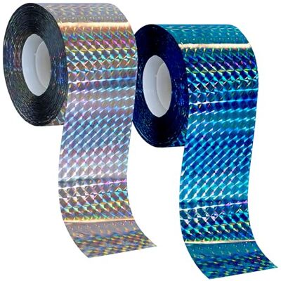 ISOTRONIC Nastro Riflettente Repellente Uccelli Animali Selvatici svolazzante piccioni balconi Giardini Alberi tetti 2 Pezzi 38m Efficace Esterno dissuasore Protezione Difesa Stop volatili visivo ISOTRONIC Nastro Riflettente Repellente Uccelli Animali Selvatici svolazzante piccioni balconi Giardini Alberi tetti 2 Pezzi 38m Efficace Esterno dissuasore Protezione Difesa Stop volatili visivo
