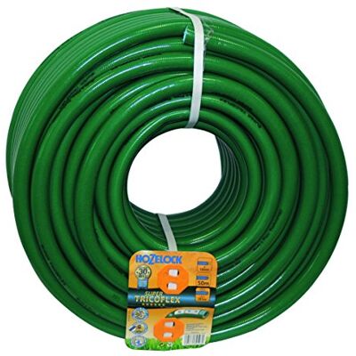 Hozelock Super Tricoflex Ultimate Tubo da Giardino - Multiuso, 19mm, 50m, Verde Hozelock Super Tricoflex Ultimate Tubo da Giardino - Multiuso, 19mm, 50m, Verde