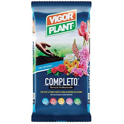 MiFan VigorPlant Terriccio Completo 45 lt Ammendante Torba Neutra Terra per Piante Universale 45 lt MiFan VigorPlant Terriccio Completo 45 lt Ammendante Torba Neutra Terra per Piante Universale 45 lt