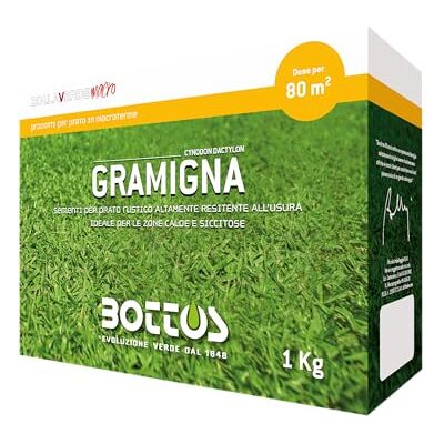 Bottos Semi per prato Gramigna 1 KG Bottos Semi per prato Gramigna 1 KG