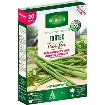 Vilmorin Fagiolo Fortex Mangetout Scatola Serie Vilmorin Fagiolo Fortex Mangetout Scatola Serie