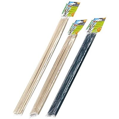 VERDEMAX 6692 40 cm Altezza in bambù Supporto Gioco Mazzo Verde (15 Pezzi) VERDEMAX 6692 40 cm Altezza in bambù Supporto Gioco Mazzo Verde (15 Pezzi)