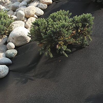 TENAX Tessuto Antierbacce Mat Cover 2,10x10 m Nero, per Pacciamatura e Antiradice per Prati Sintetici TENAX Tessuto Antierbacce Mat Cover 2,10x10 m Nero, per Pacciamatura e Antiradice per Prati Sintetici