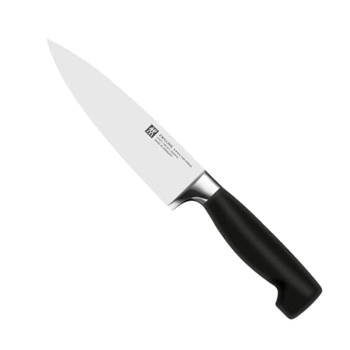 ZWILLING Vier Sterne Coltello da Cuoco, Nero, 16 cm