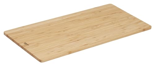 Grohe Tagliere in legno, Tagliere sopra il lavello della cucina, 490 x 240 x 19 mm, Bambù, Certificato FSC,
