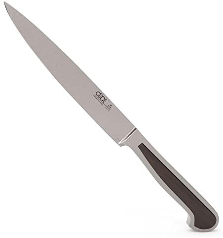 Güde Solingen Coltello da Cucina forgiato, 16 cm, Legno di grenadilla, Delta, Fatto a Mano in Germania