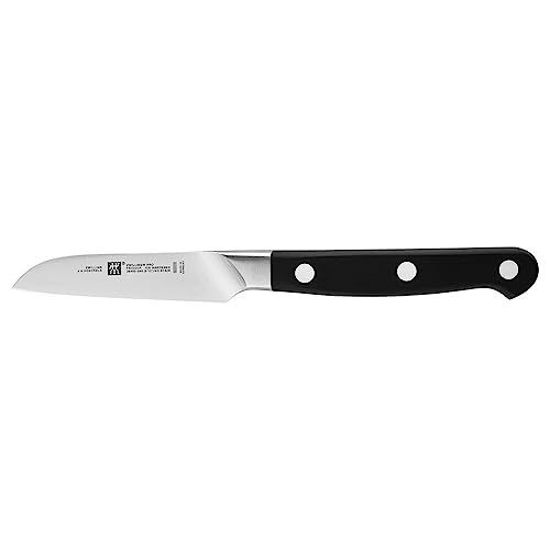 ZWILLING 38400 – 091 – 0 PRO Coltello da Verdura Acciaio Inossidabile Nero 9 cm