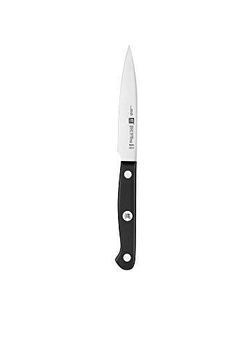 ZWILLING Gourmet Coltello per laarder e imbottitura, in acciaio inox, 10 cm, colore: Nero