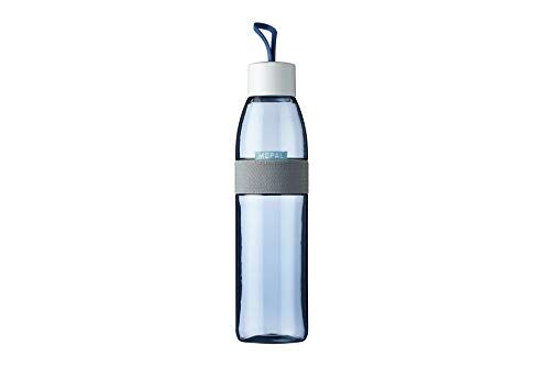 Mepal Borraccia Ellipse Borraccia Riutilizzabile Borraccia Ermetica Adatta a Bevande Gassate Senza BPA 700 ml Nordic Denim