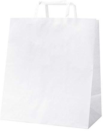 Eurofides ® 200 Shopper White Food Line Bianco cm. 32+22x24