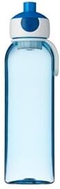 Mepal Bottiglia D'acqua Pop-Up Campus Bottiglia D'acqua a Prova di Perdite per la Scuola e in Viaggio Bottiglia Trasparente Senza BPA e Lavabile in Lavastoviglie 500 ml Blue