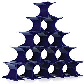 Kartell Infinity Portabottiglie, Blu